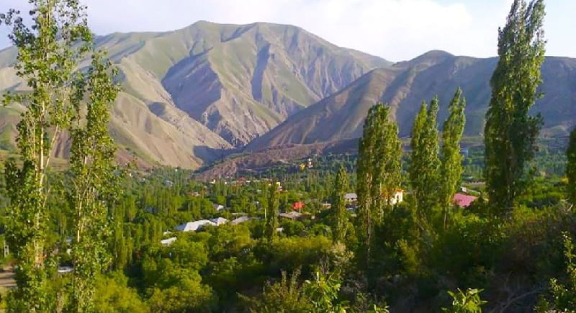 طبیعت سرسبز روستای امامه