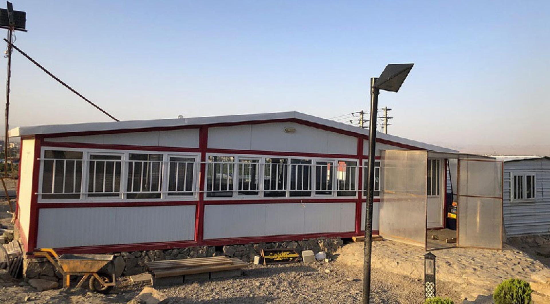 کانکس‌های مدیریت بوستان کوهشار مشهد