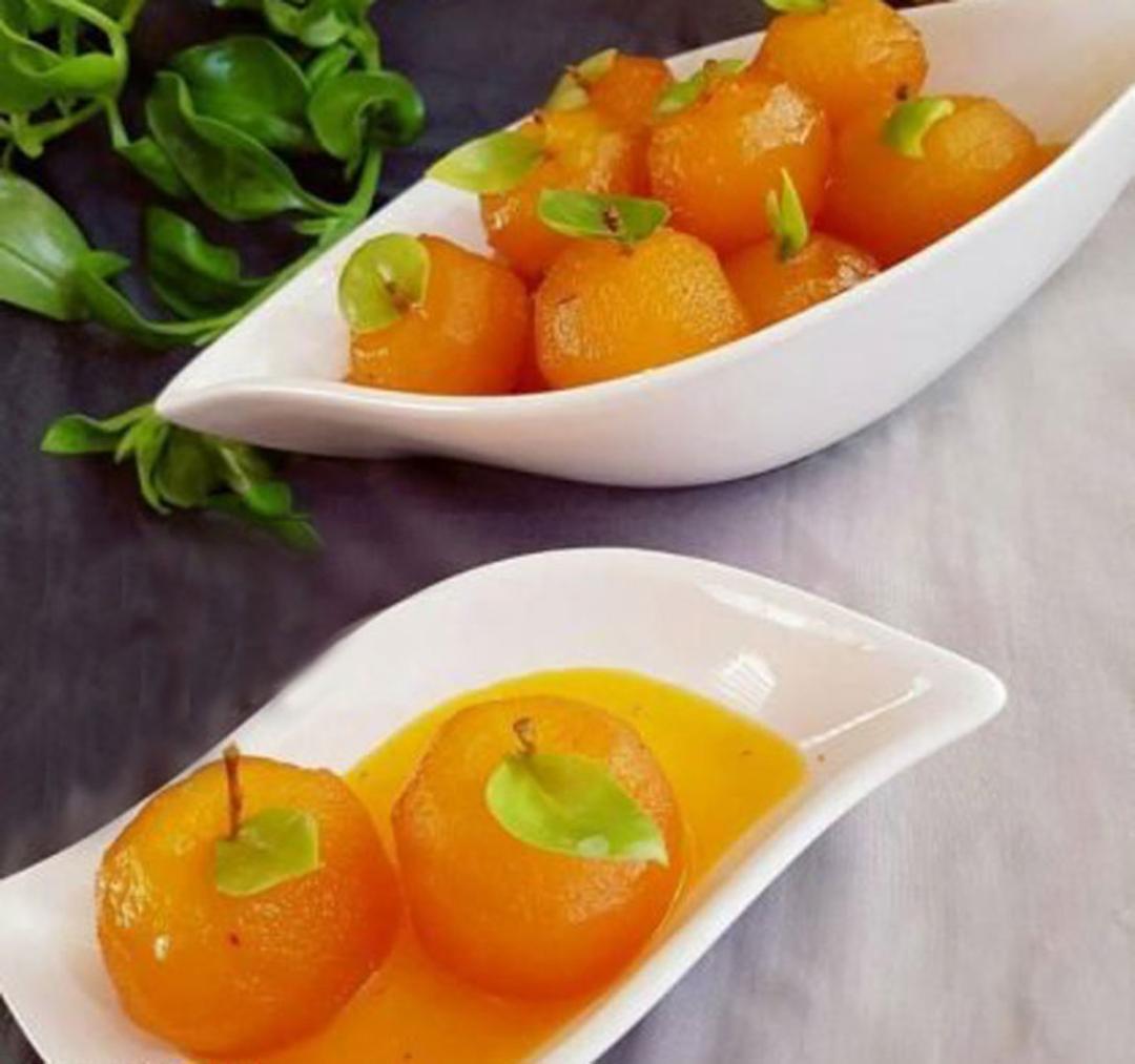 مربای سیب گلاب