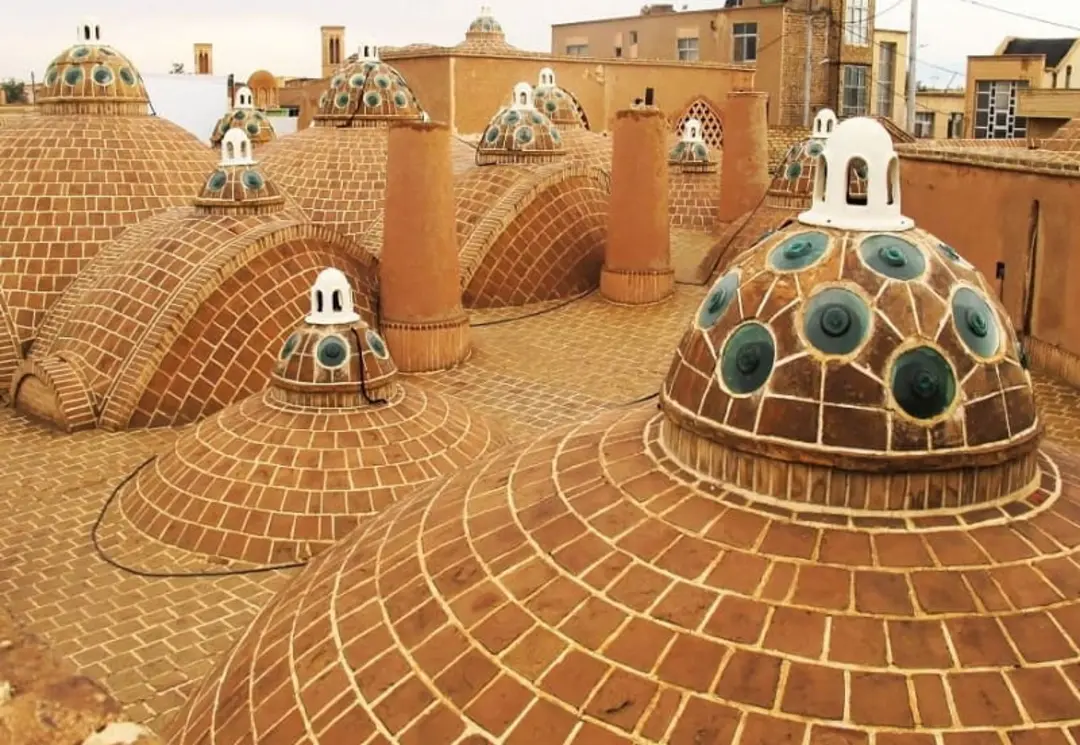 پشت بام حمام سلطان امیر احمد