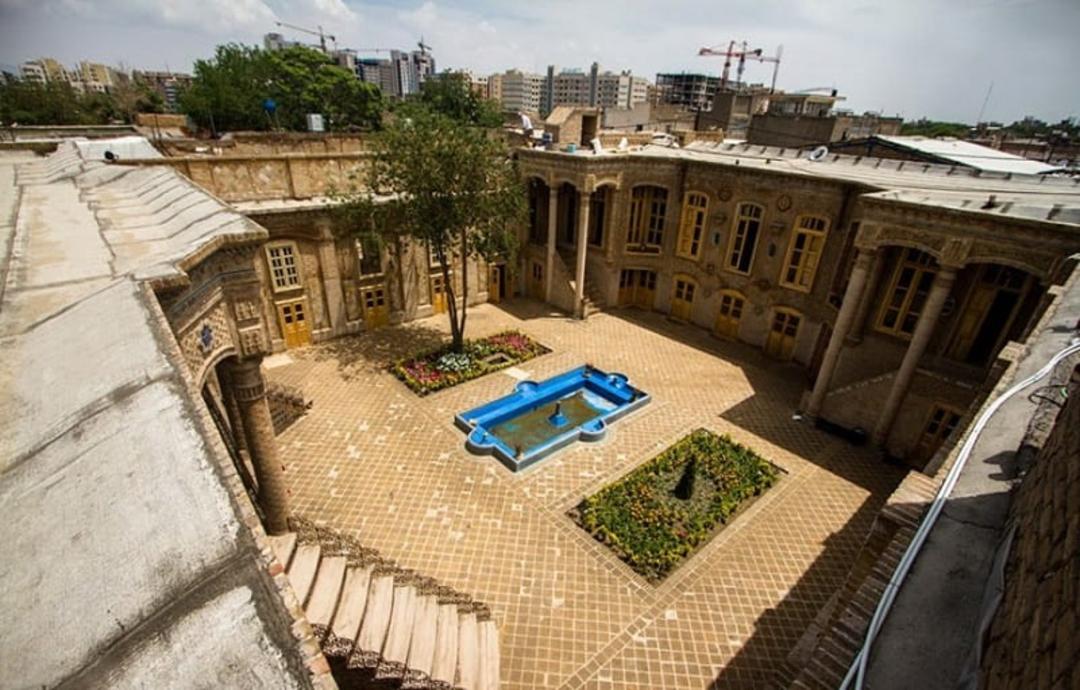 معماری سه طرف ساخت خانه داروغه مشهد
