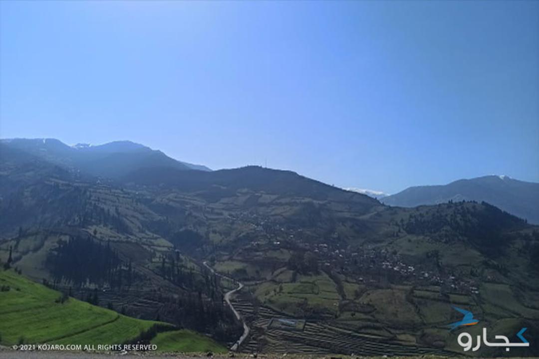 مسیر روستای استخرگاه