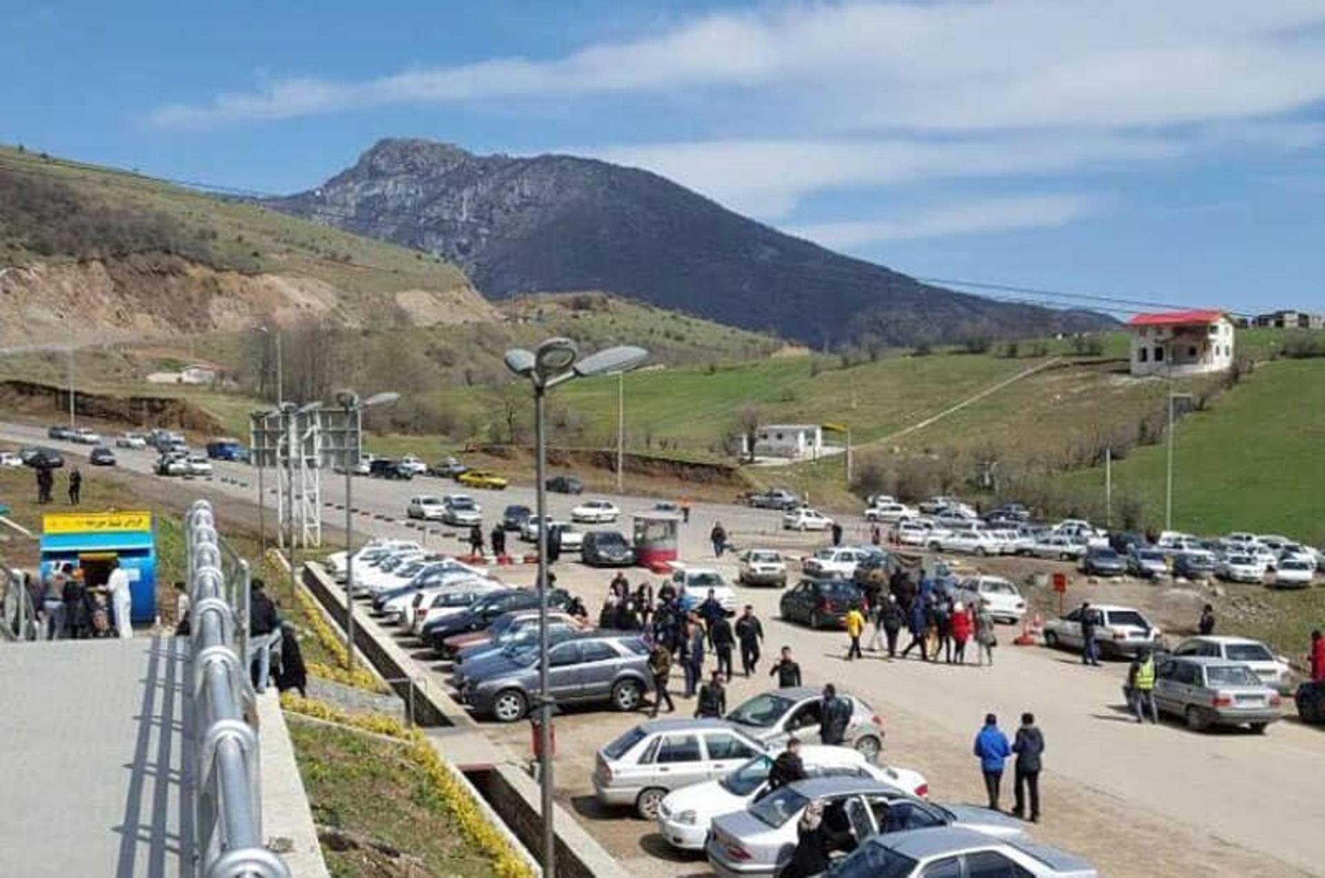 پارکینگ دهکده گردشگری حیران