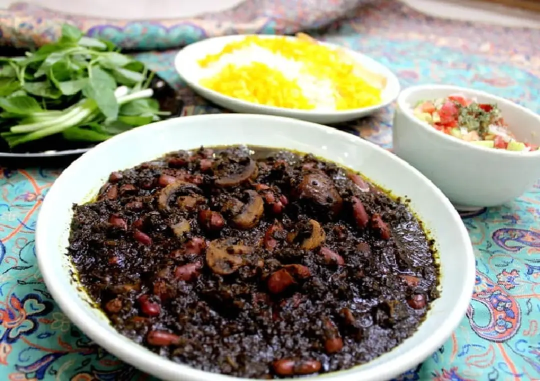 قرمه سبزی گیاهی