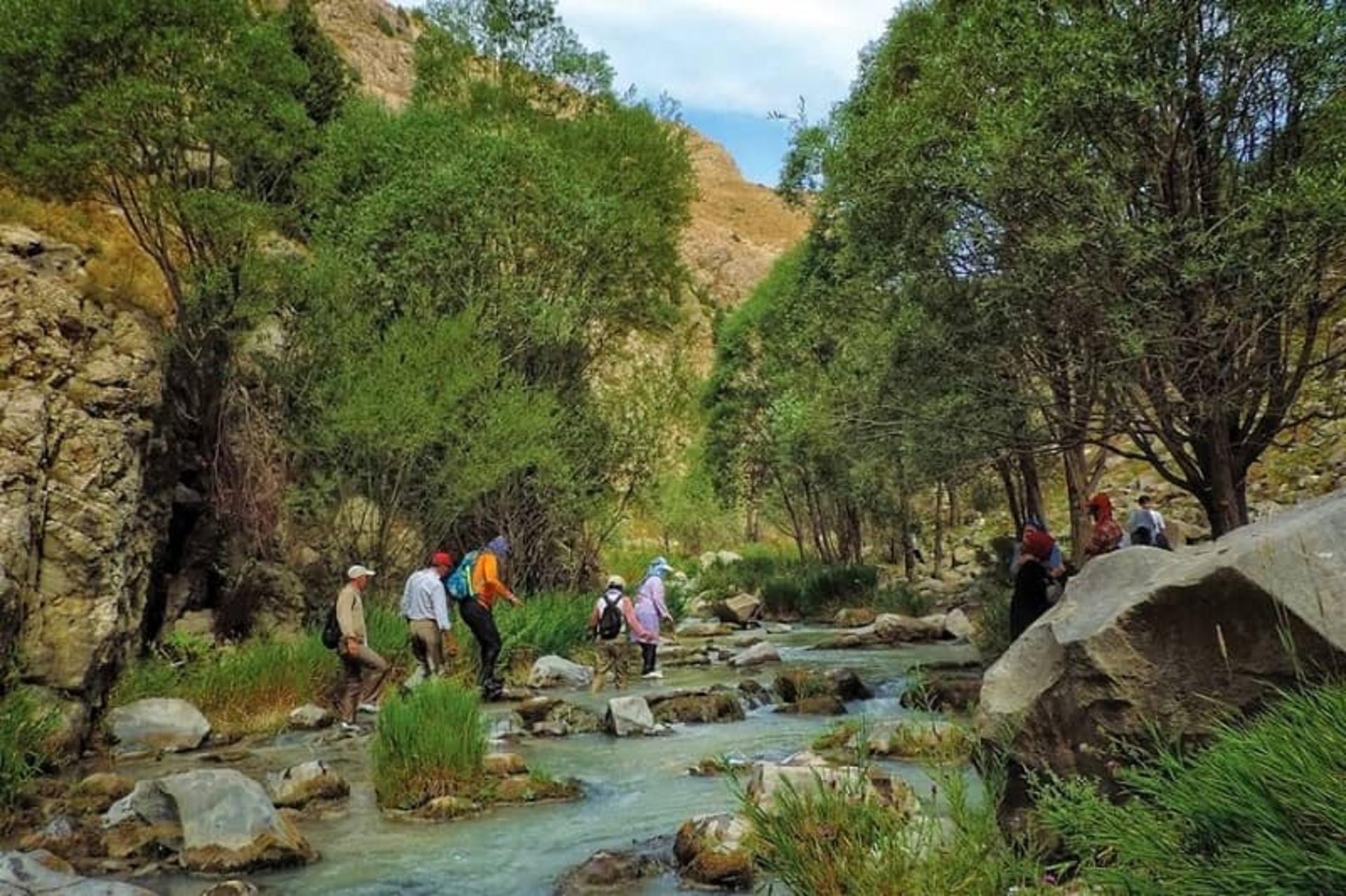 مسیر دسترسی دره زمان