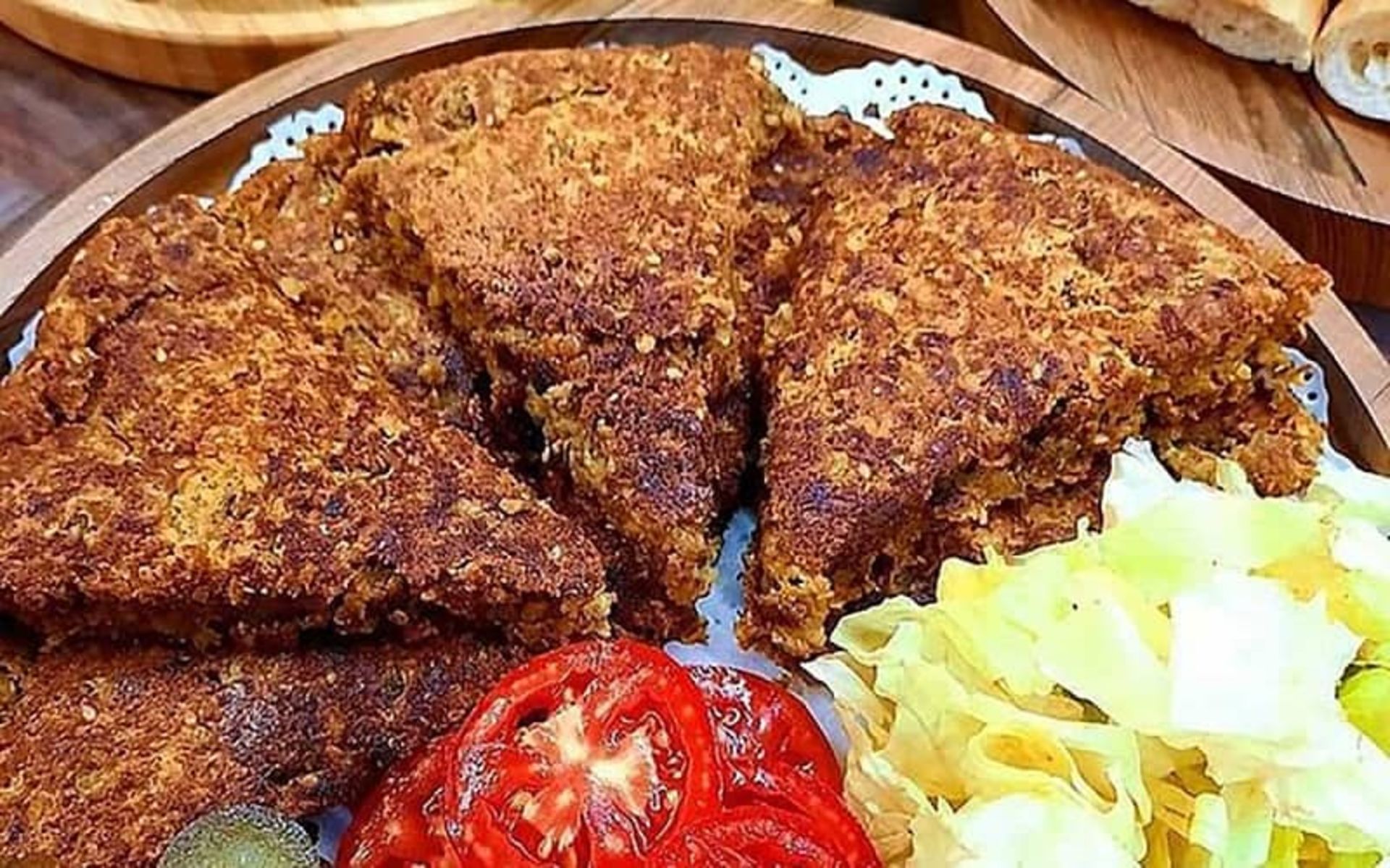 کوکوی سیب زمینی و عدس