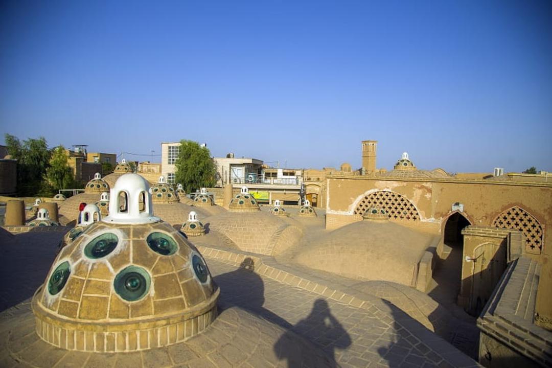 سقف حمام امیر سلطان احمد