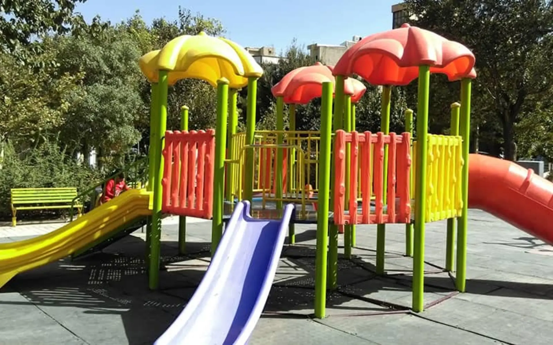 شهربازی کودکان در پارک رضوان تهران