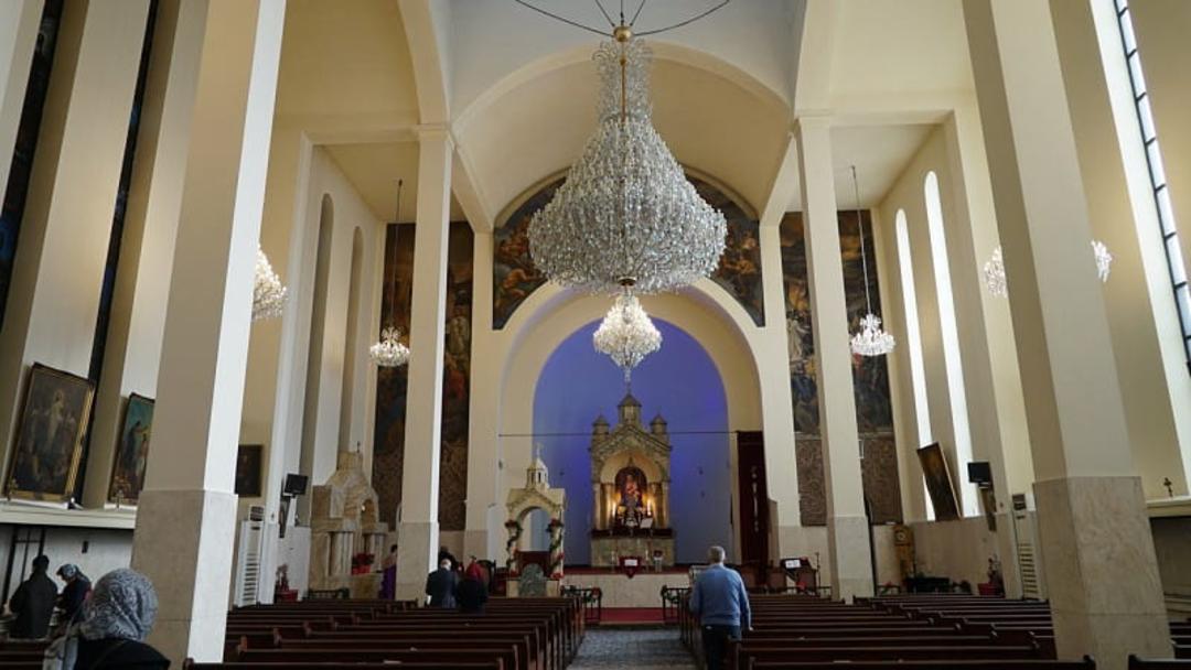 داخل کلیسای سرکیس مقدس