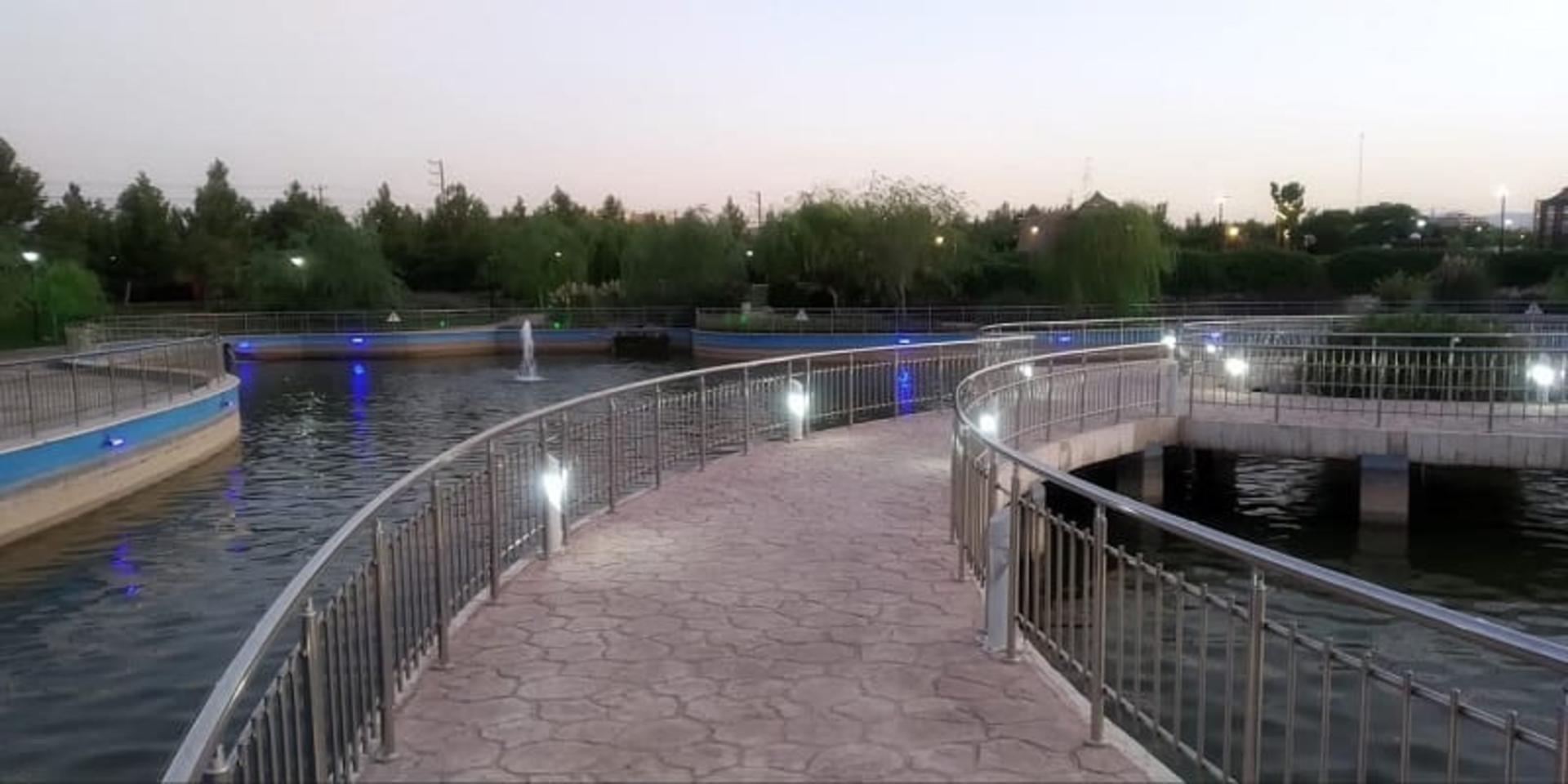 مسیر پیاده‌روی پارک مینیاتوری مشهد 