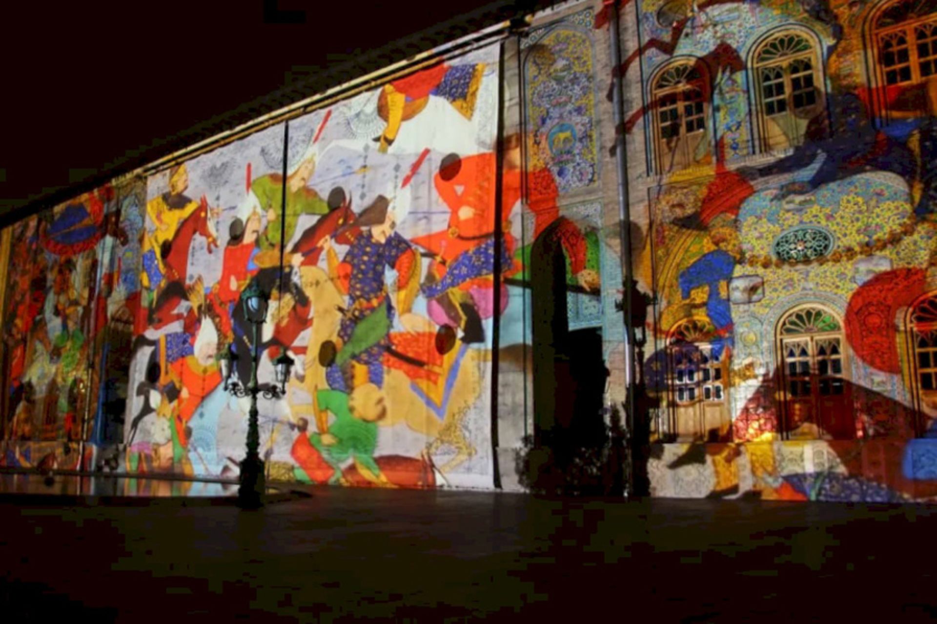 ویدئومپینگ کاخ گلستان