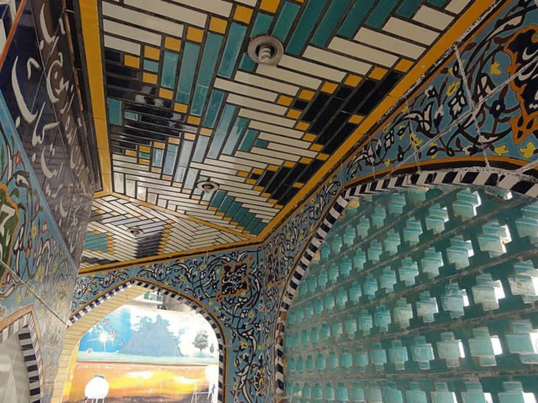 تزیینات داخلی امامزاده داوود