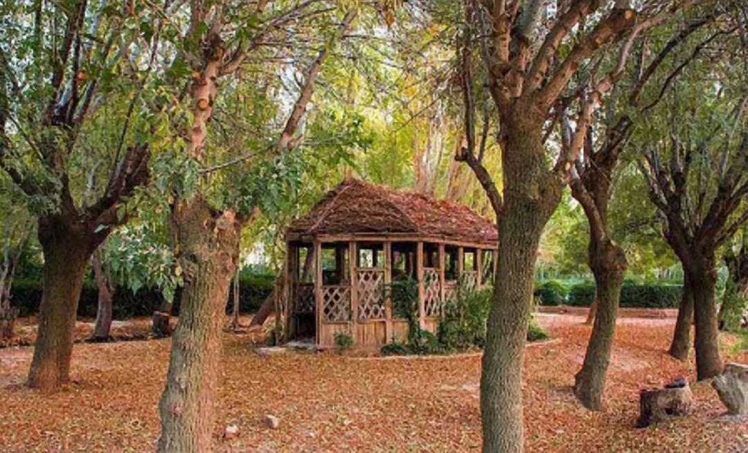 آلاچیق های دهکده چوبی نیشابور