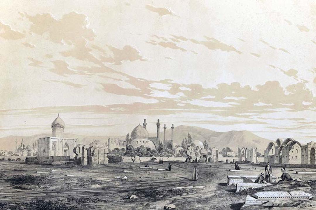 قبرستان تخت فولاد در گذشته