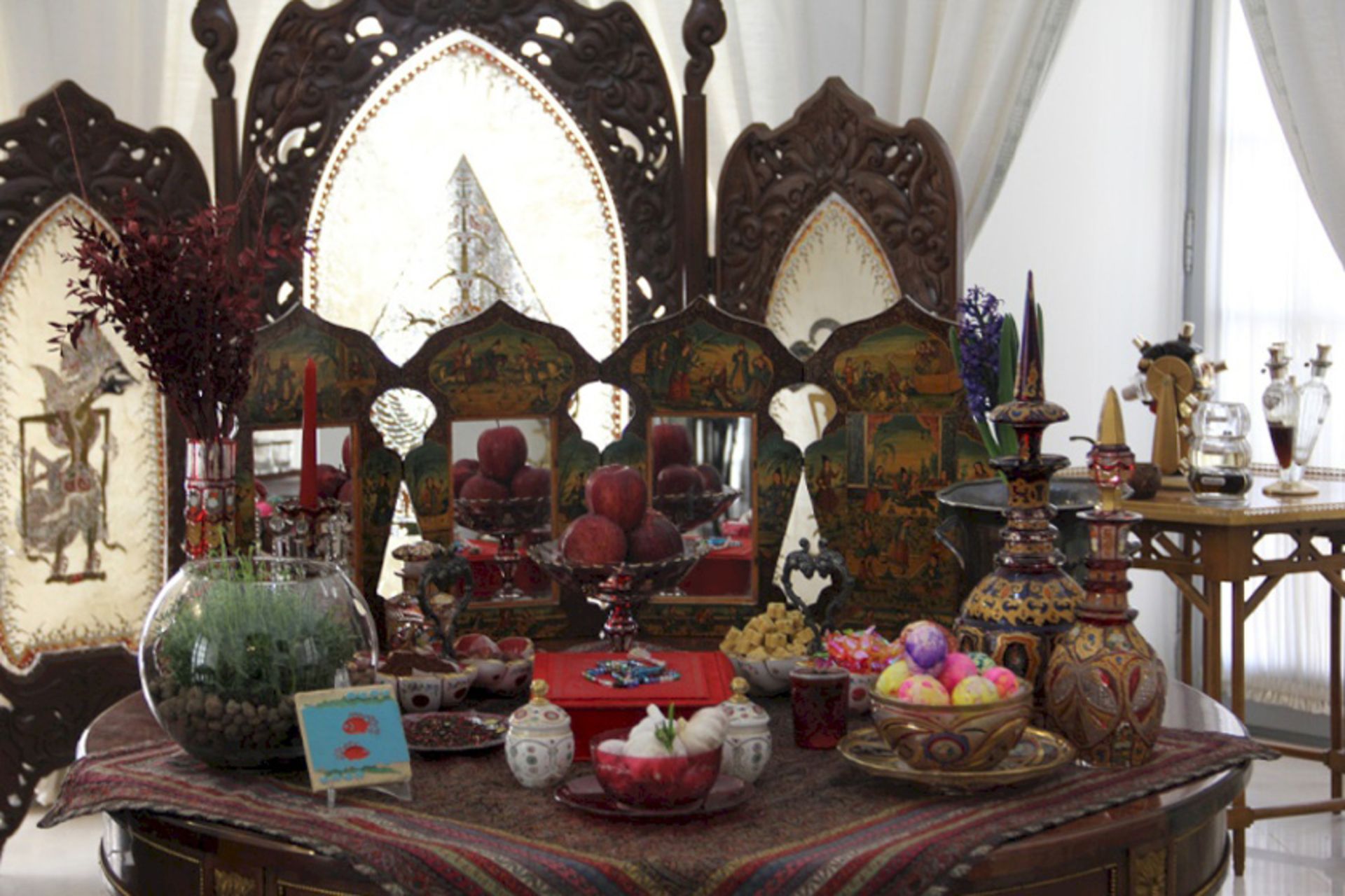 هفت سین نوروزی کاخ نیاوران