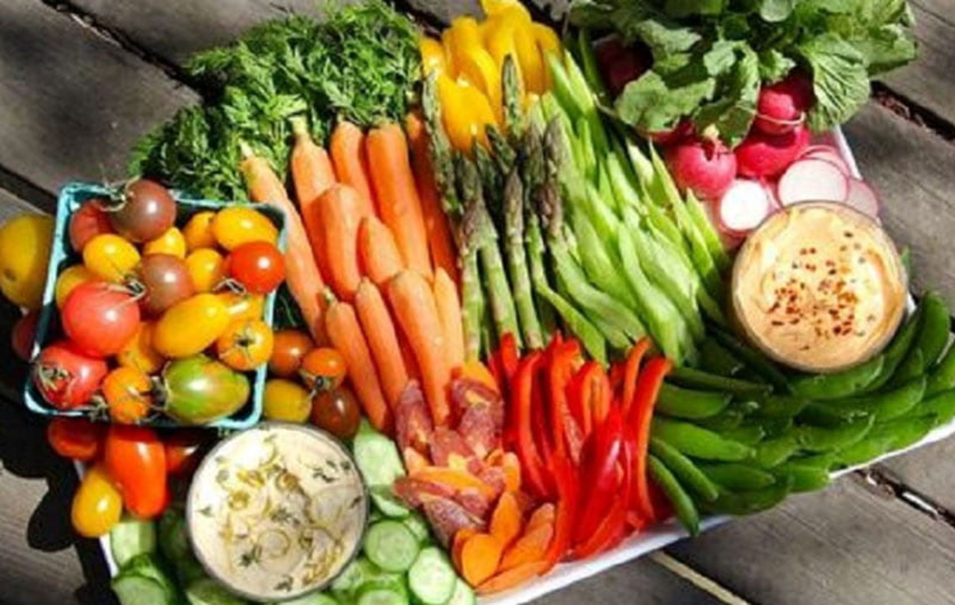 سینی سبزیجات رژیمی