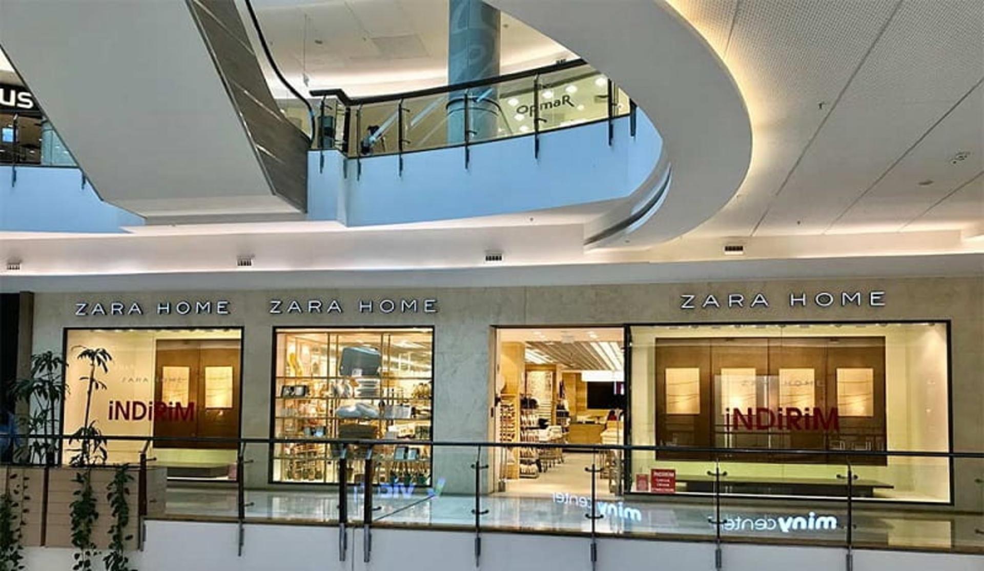 زارا هوم در استانبول مال
