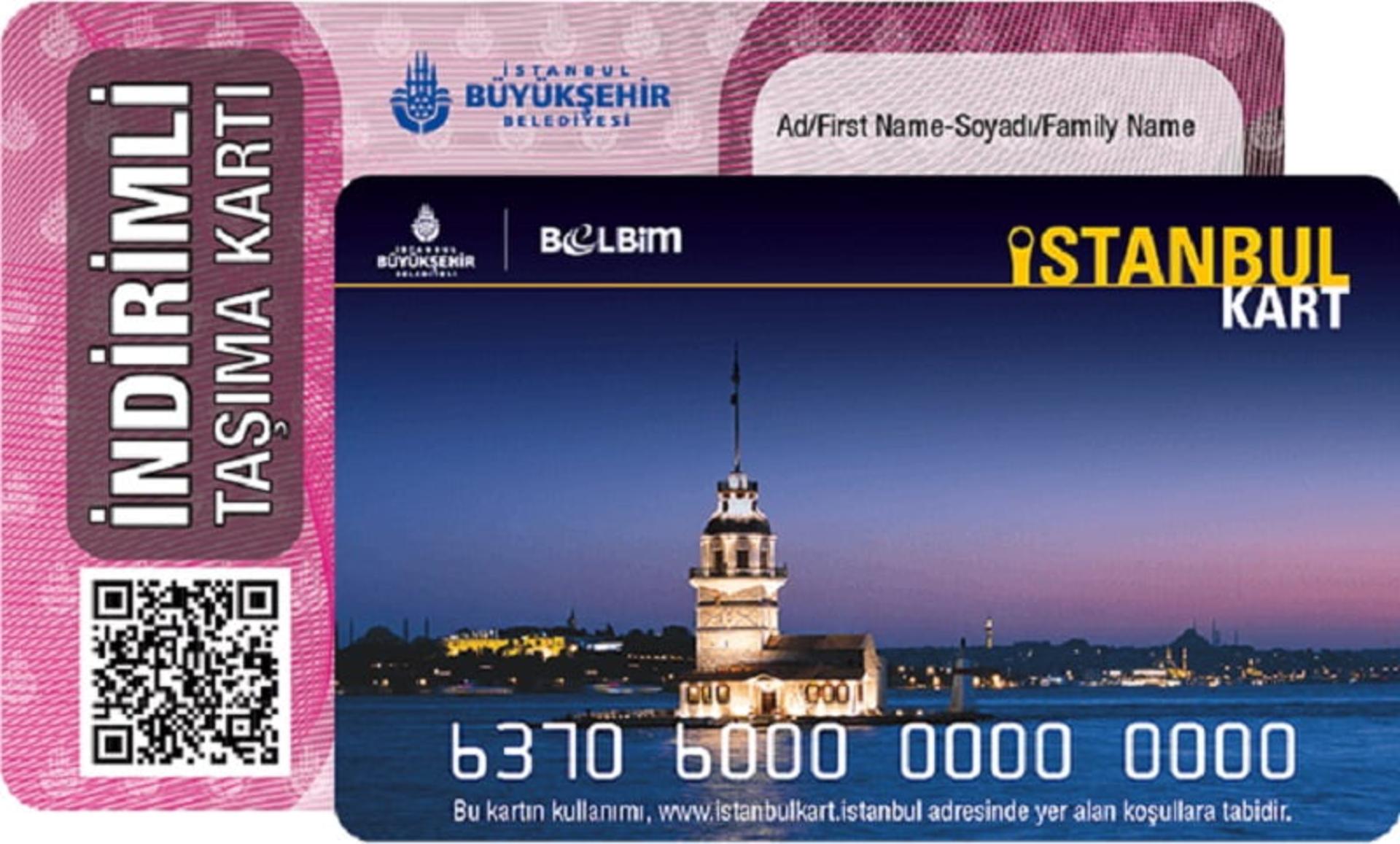 استانبول کارت تخفیف‌دار Indirimli Kart