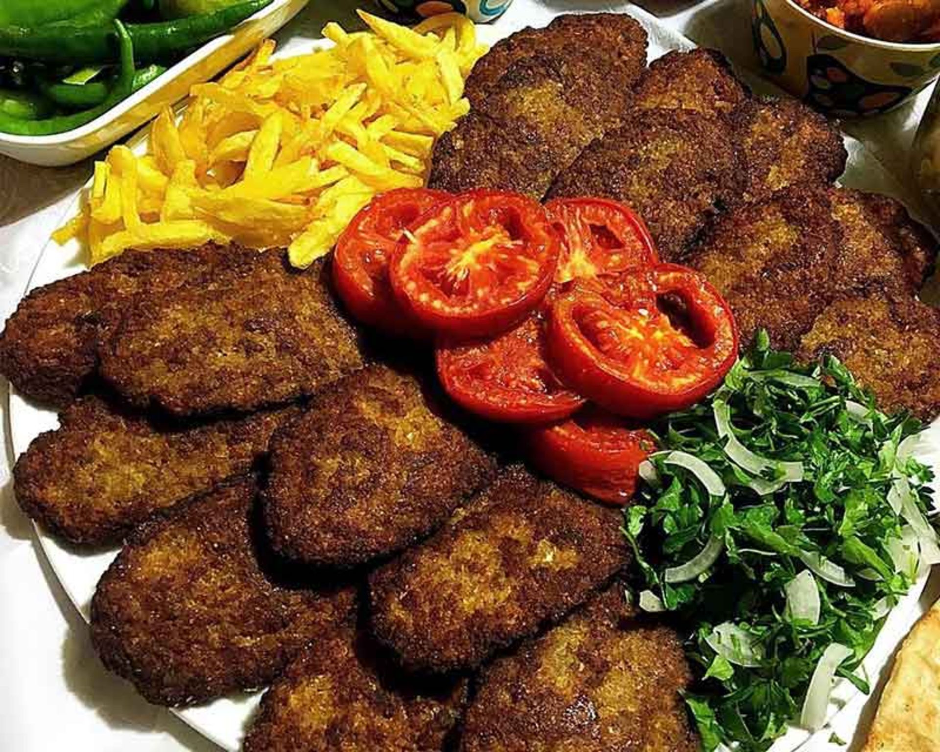 کتلت گوشت و سیب‌زمینی