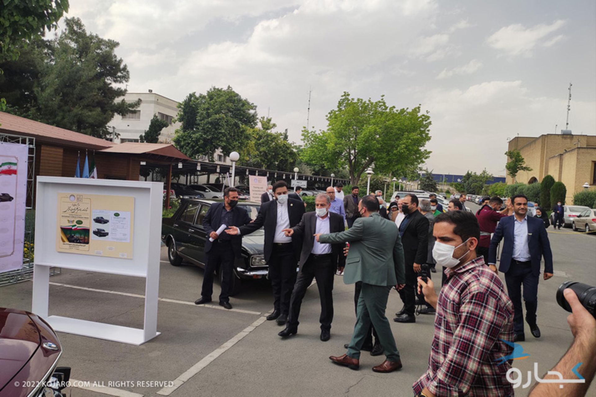 مراسم رونمایی از شناسنامه بین‌المللی خودروی تاریخی