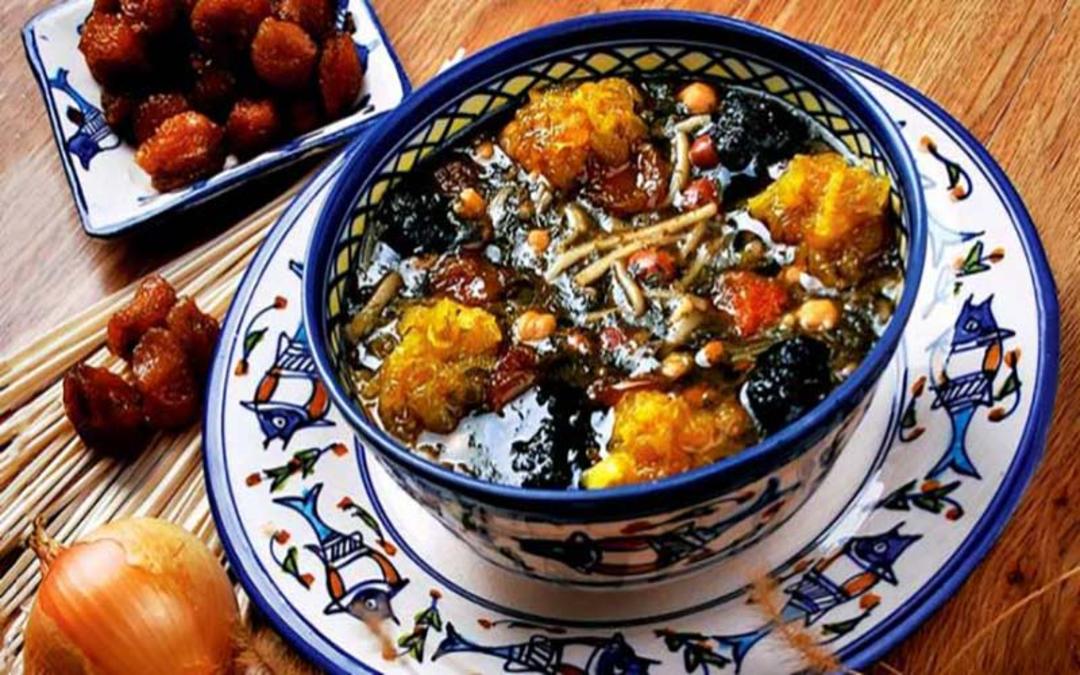 آش گزنه شهمیرزادی