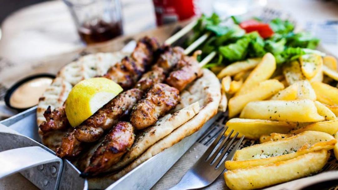 غذاهای خیابانی در آتن
