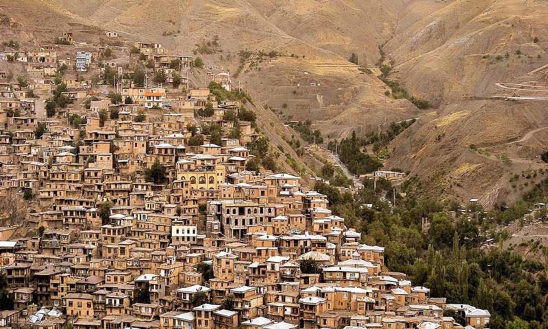 روستای پلکانی کنگ خراسان