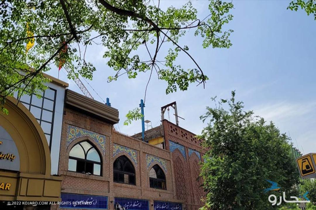 پاساژ رضا تهران در نزدیکی مترو ۱۵ خرداد