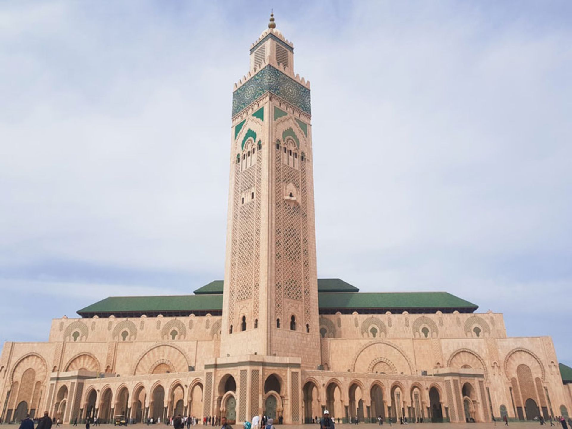 مناره مسجد حسن دوم کازابلانکا 