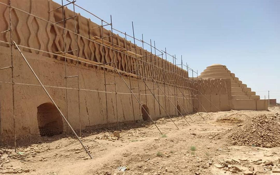 آب انباری تاریخی در حال مرمت