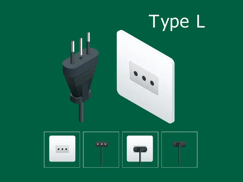 پریز برق L