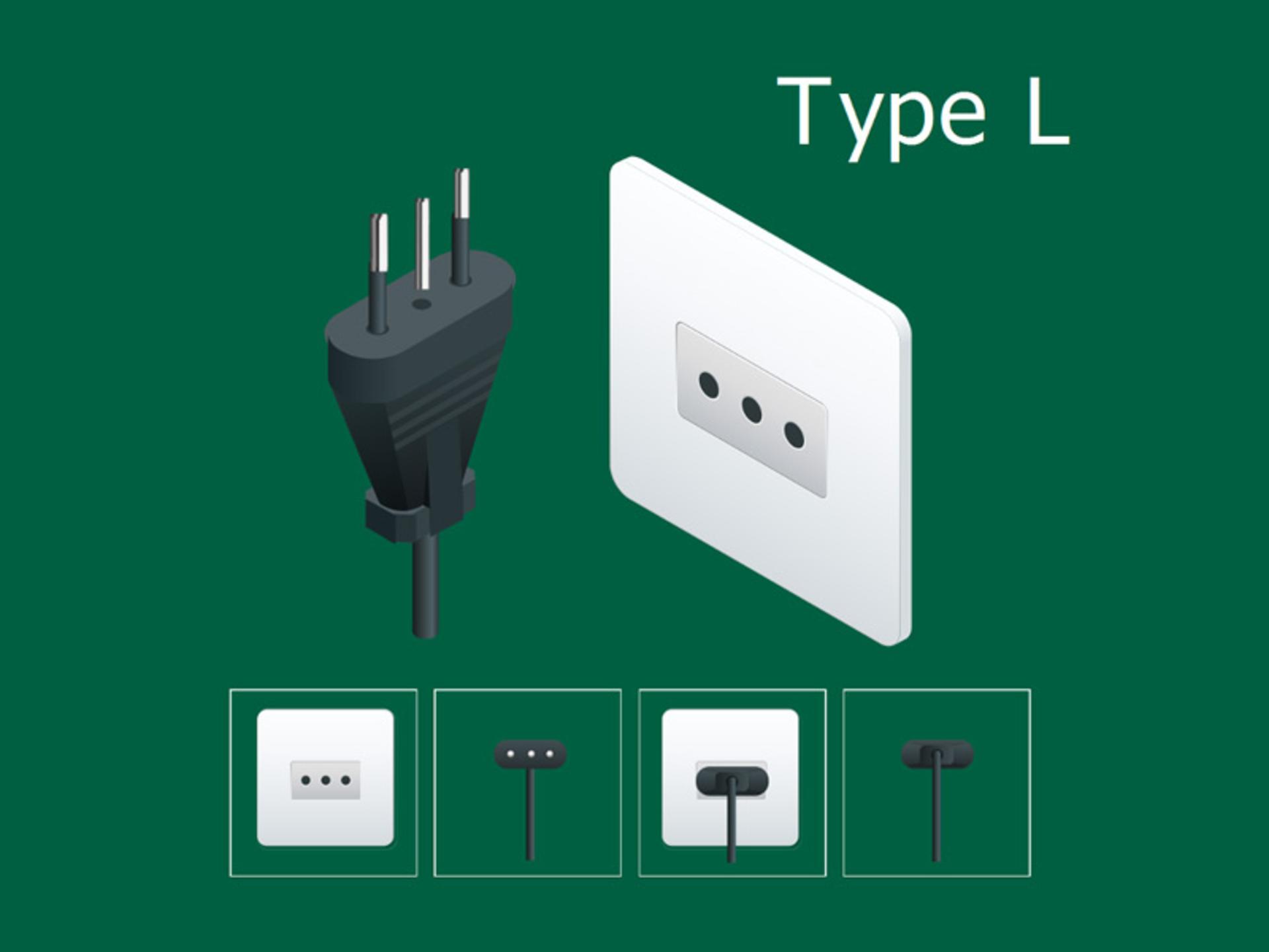 پریز برق L