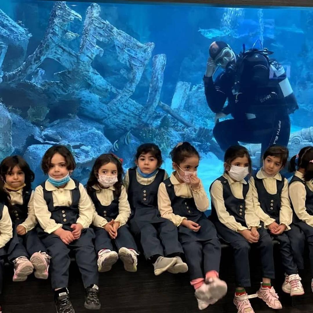 بازدید گروهی آکواریوم اصفهان