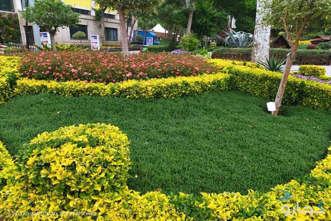 چمنزارهای سرسبز پارک چمران کرج