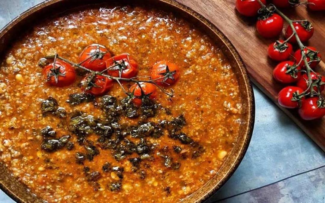 آش گوجه فرنگی