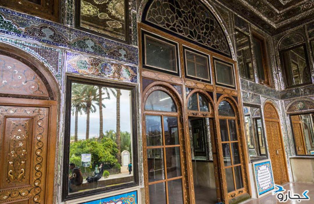 درها و پنجره های باغ نارنجستان قوام