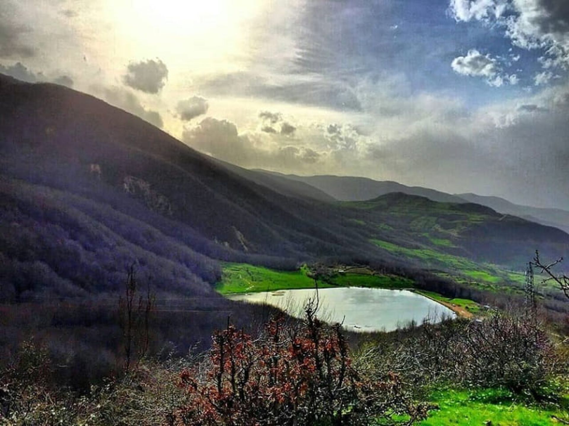 دریاچه ویستان رودبار