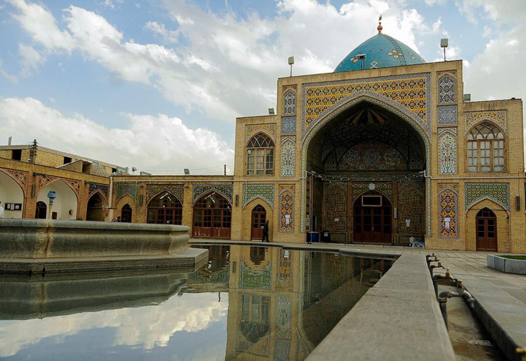 حوض آب مسجد جامع زنجان