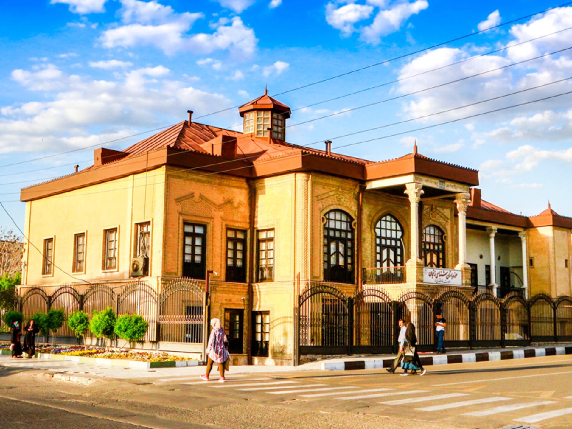 منظره آفتابی خانه ذولفقاری