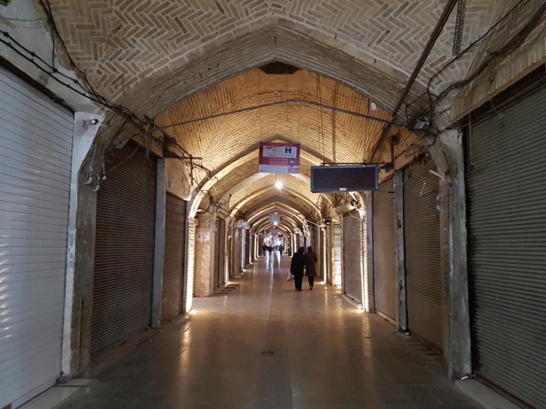 تعطیلی بازار زنجان
