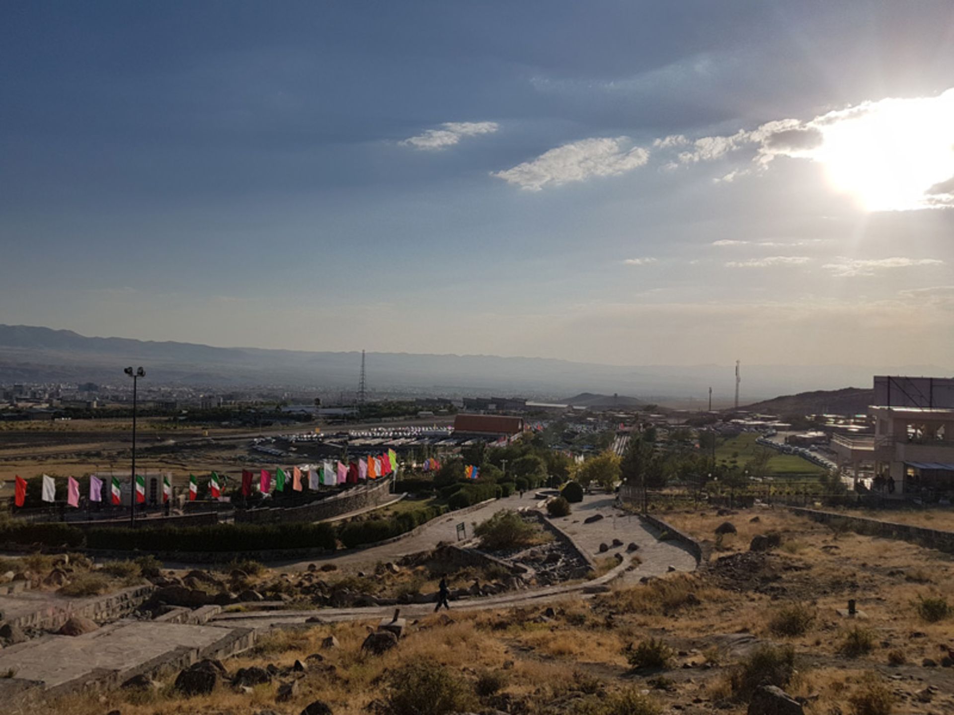 چشم انداز مجموعه‌ تفریحی ائل داغی
