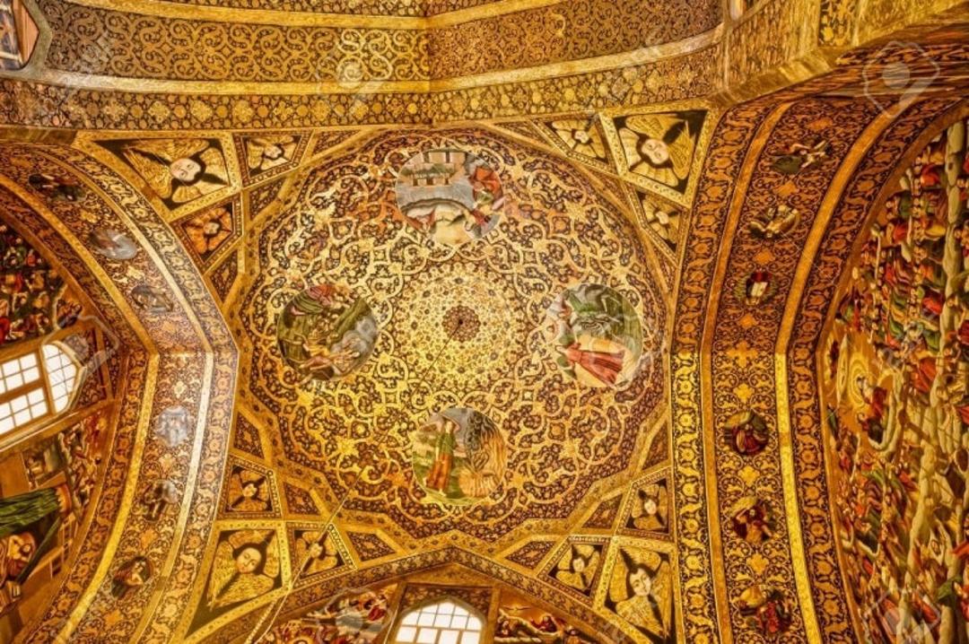 سقف کلیسای وانک