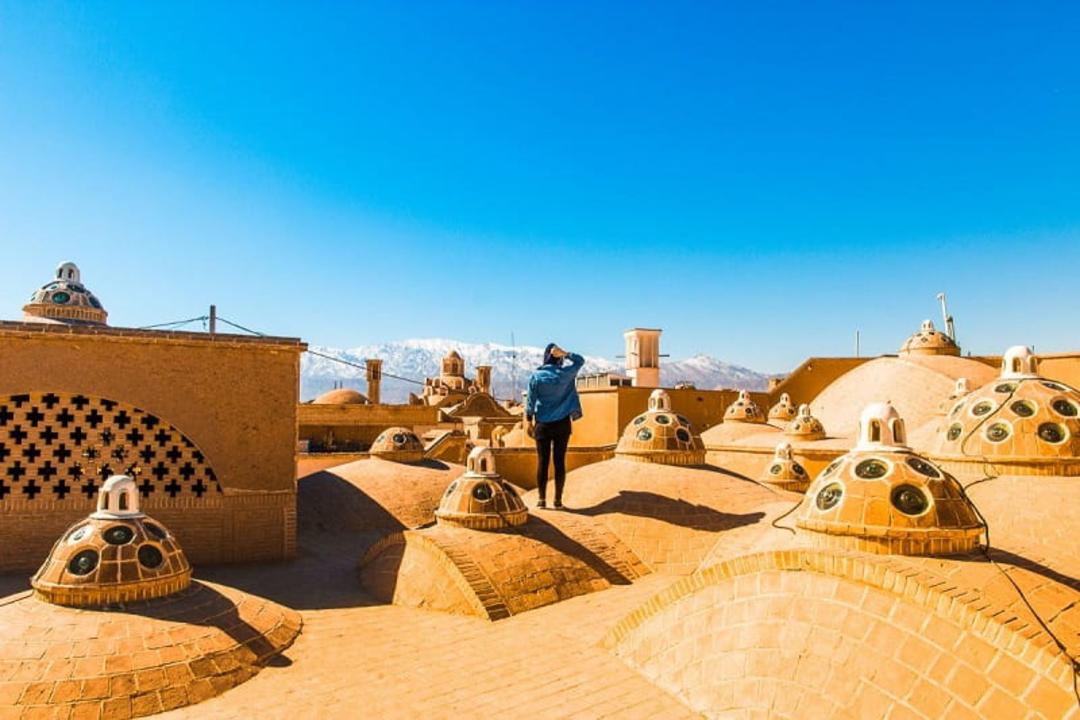 سقف حمامهای کاشان