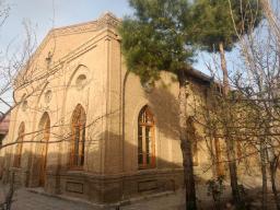 نمایی از بنای کلیسای قلب مقدس مسیح