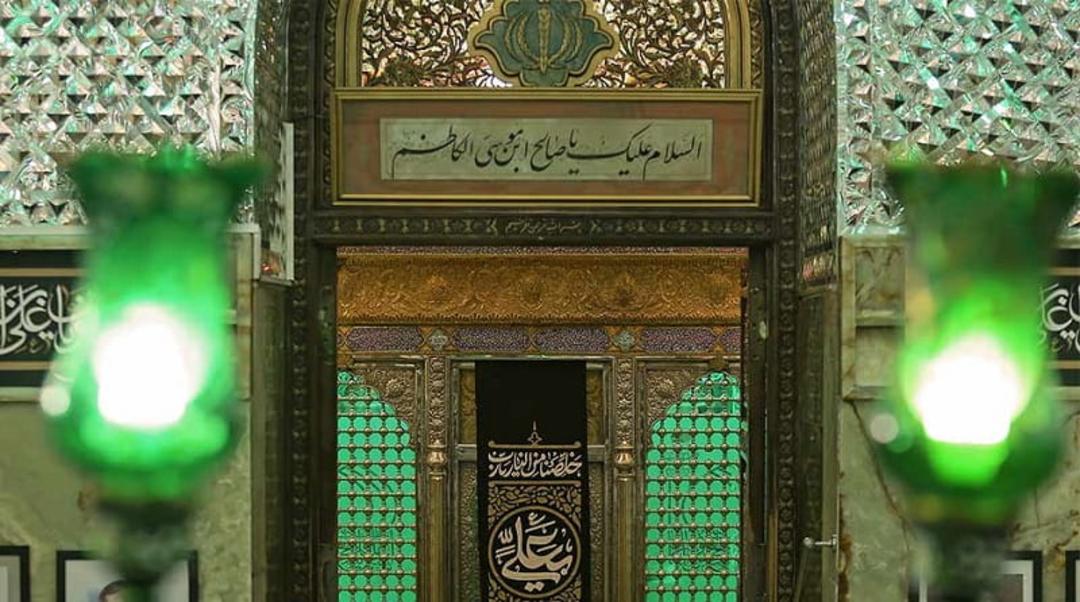 ضریح حرم امامزاده صالح