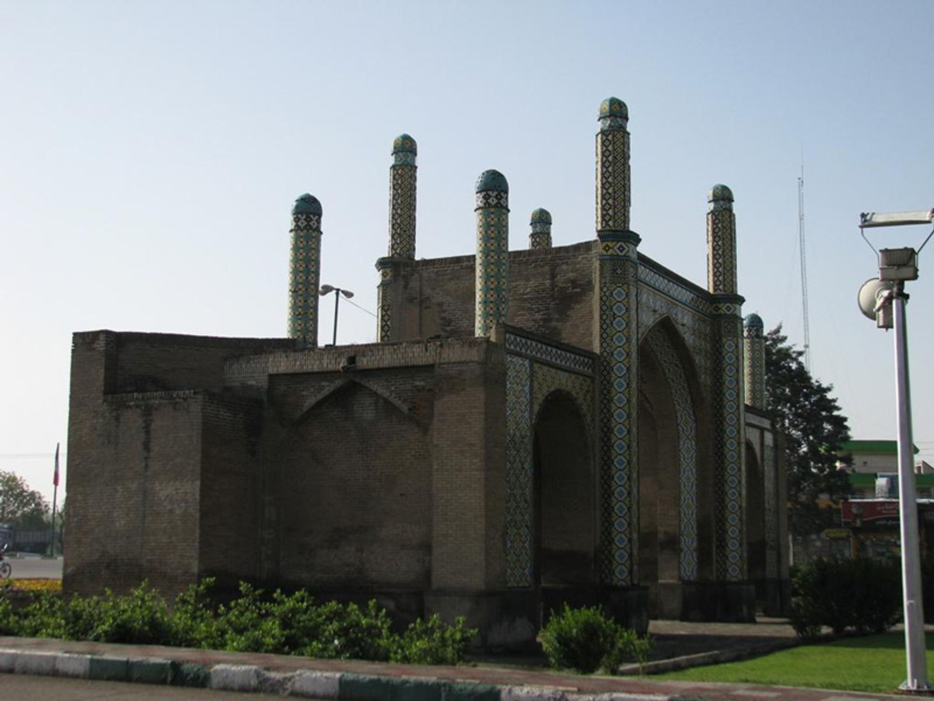 دروازه درب کوشک از نمای کناری