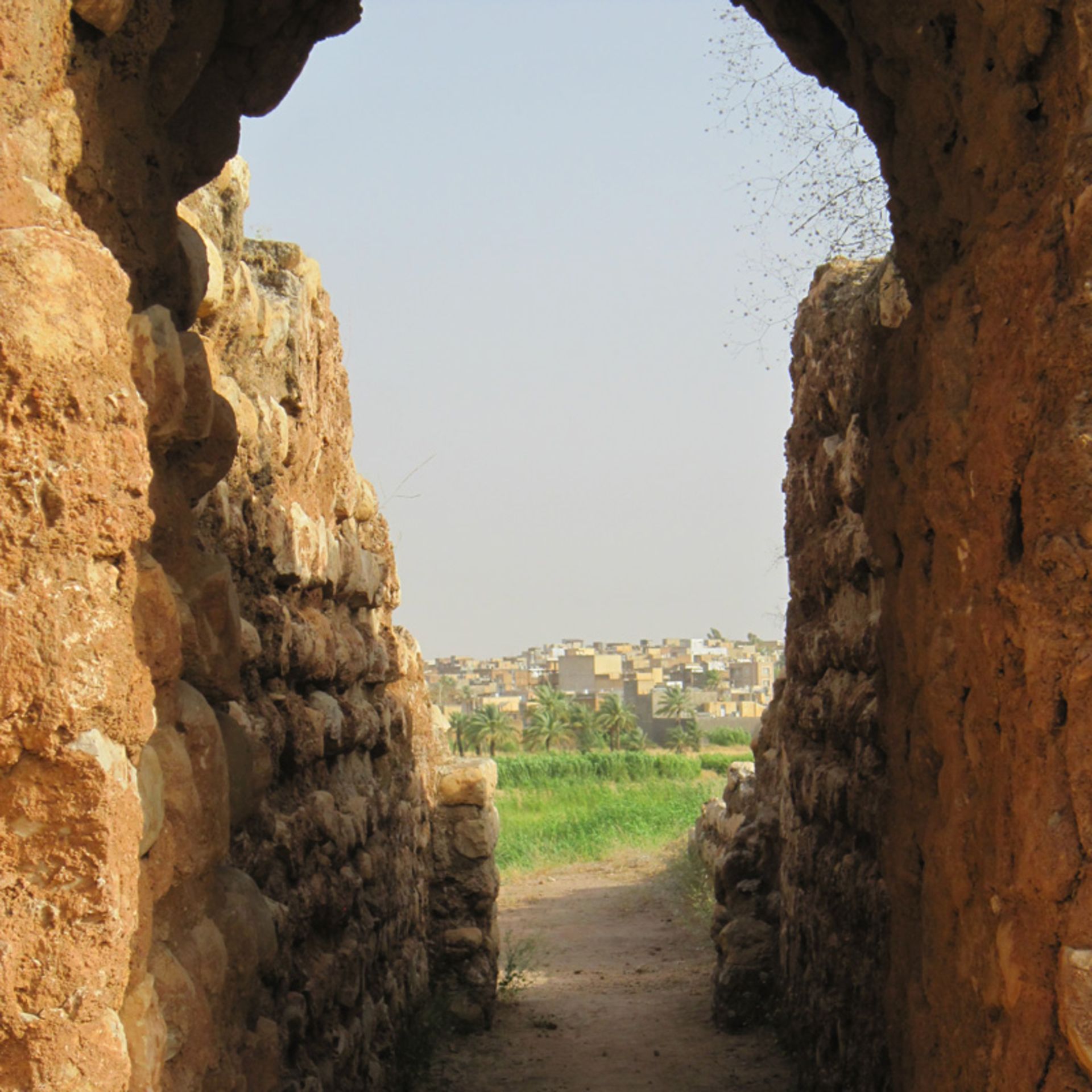 منظره شهر از عمارت خسرو