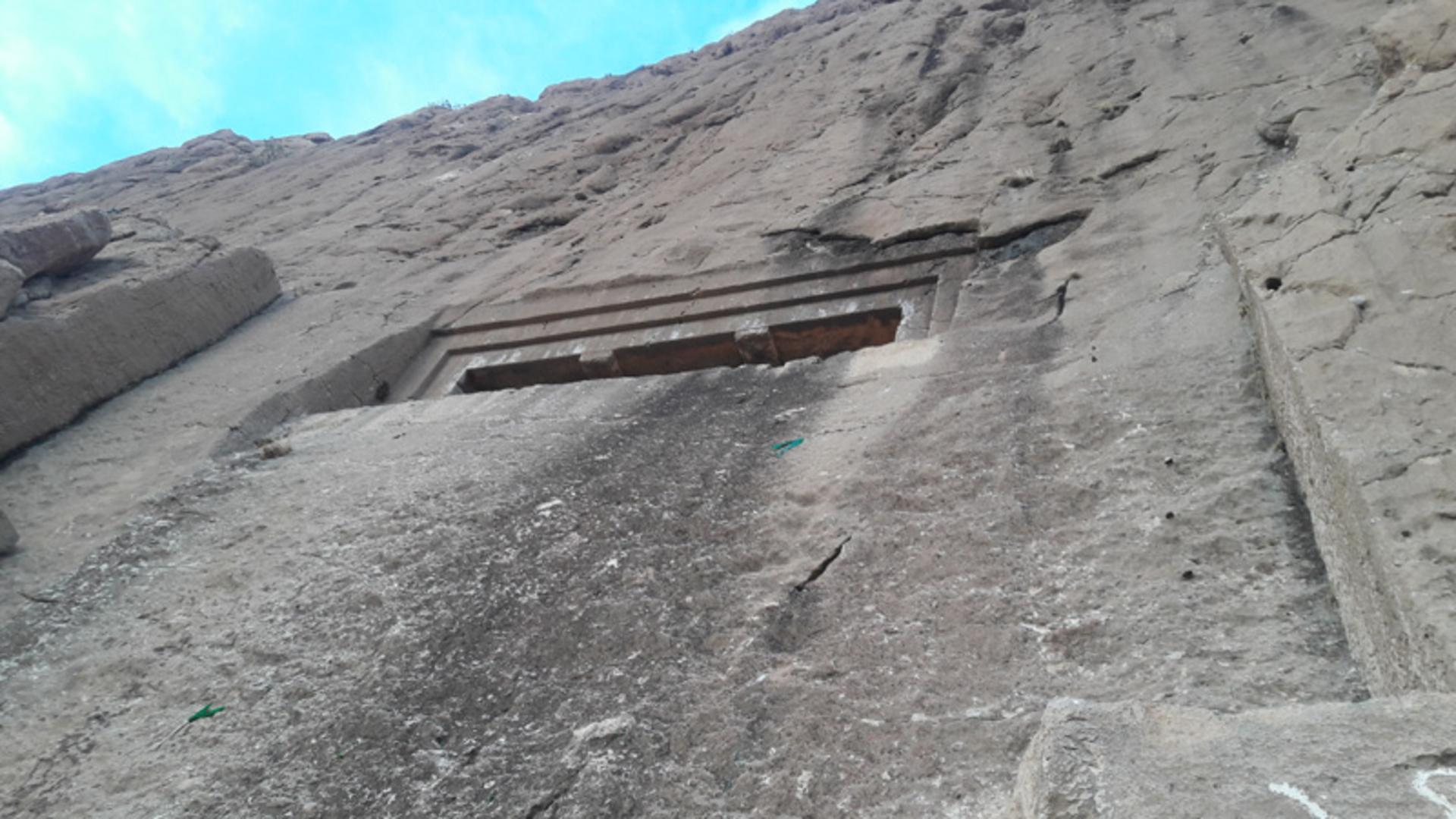 نمای پایینی گوردخمه دکان داوود