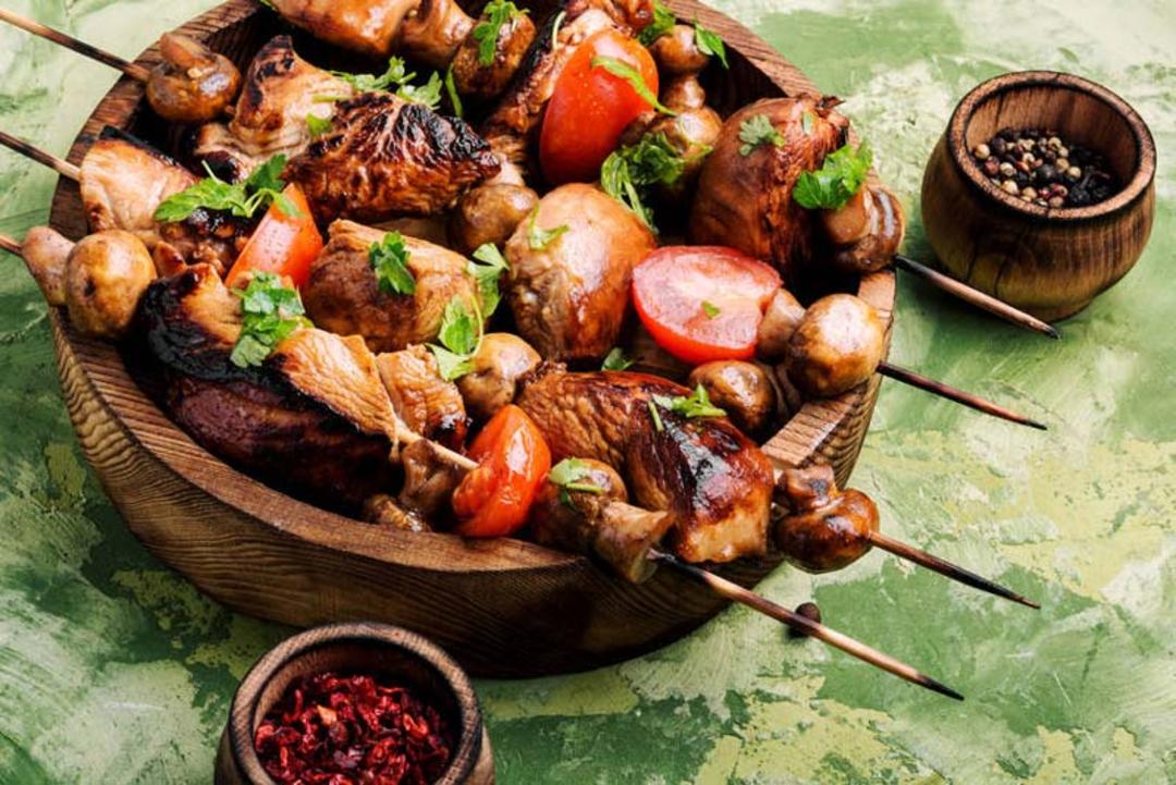 کباب خوشمزه روسی در سوچی
