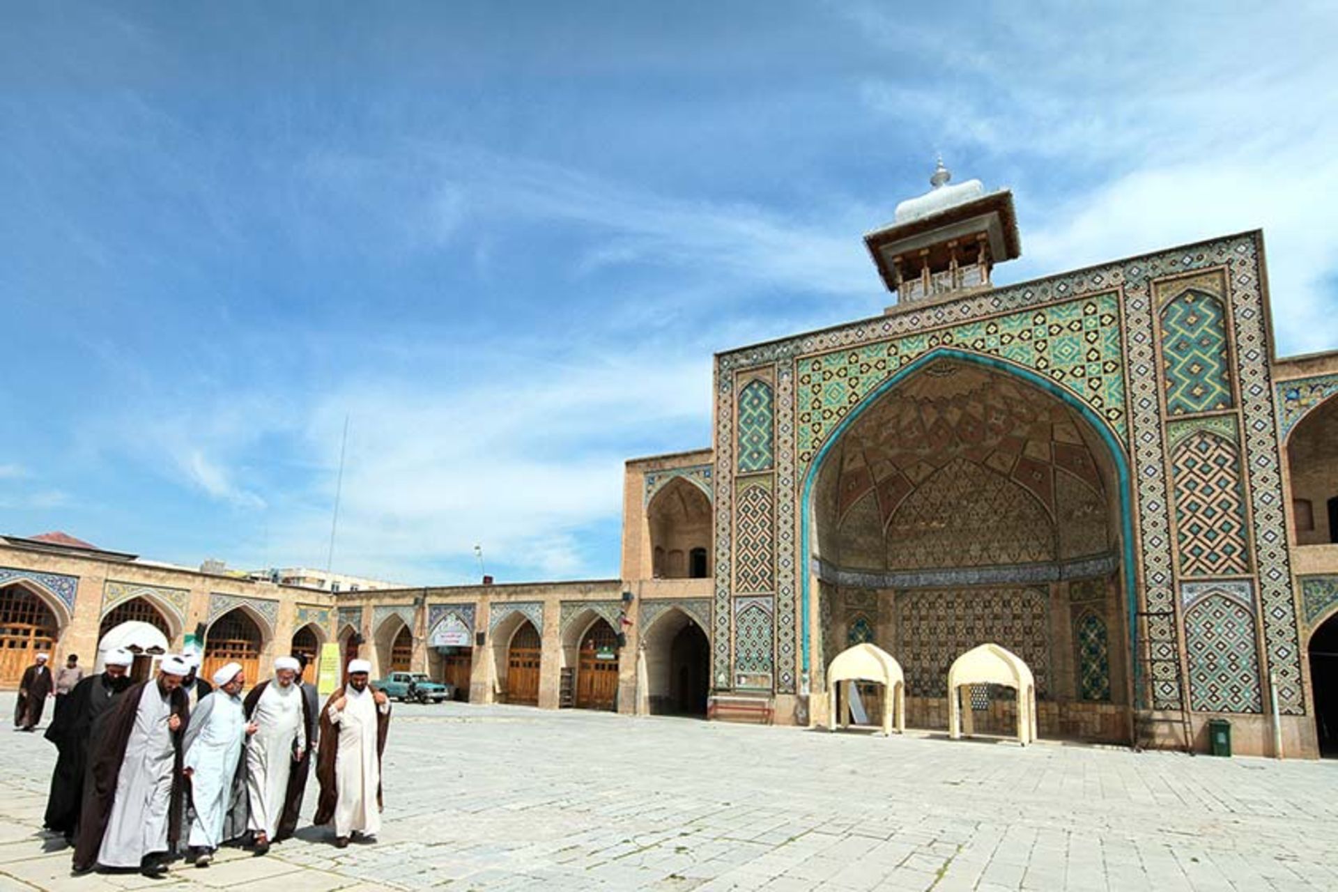 صحن مسجدالنبی قزوین